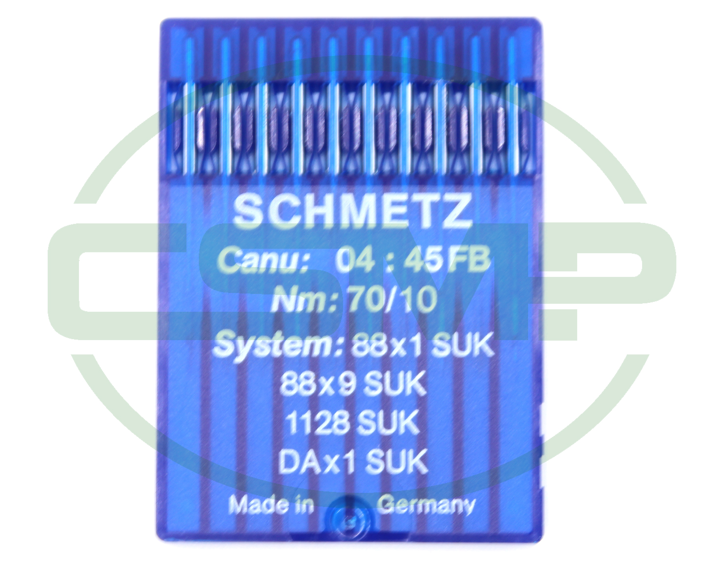 88X1 SUK SIZE 70 PACK OF 10 NEEDLES SCHMETZ DISCONTINUED