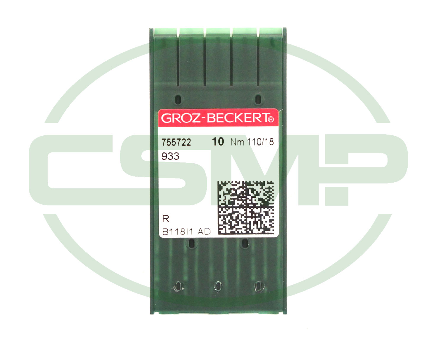 933 SIZE 110 PACK OF 10 NEEDLES GROZ BECKERT