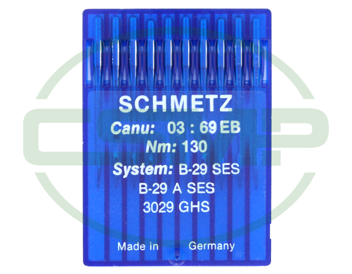 B29SES SIZE 130 PACK OF 10 NEEDLES SCHMETZ DISCONTINUED
