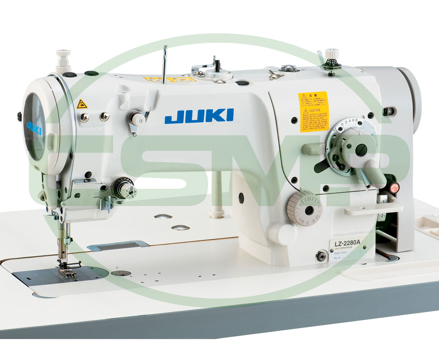 JUKI LZ-2280A(B) 1-NEEDLE 8mm ZIG-ZAG HEAD ONLY