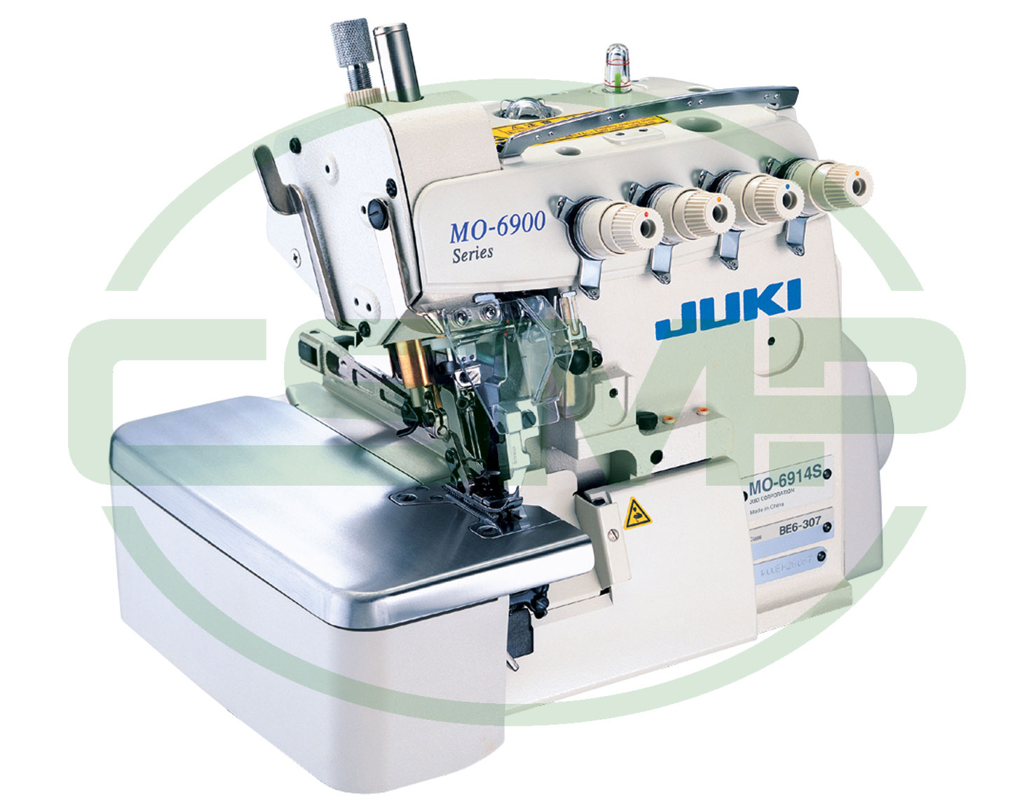 JUKI MO-6916R-DD6-300 TOP FEED OVERLOCK LIGHT TO MEDIUM