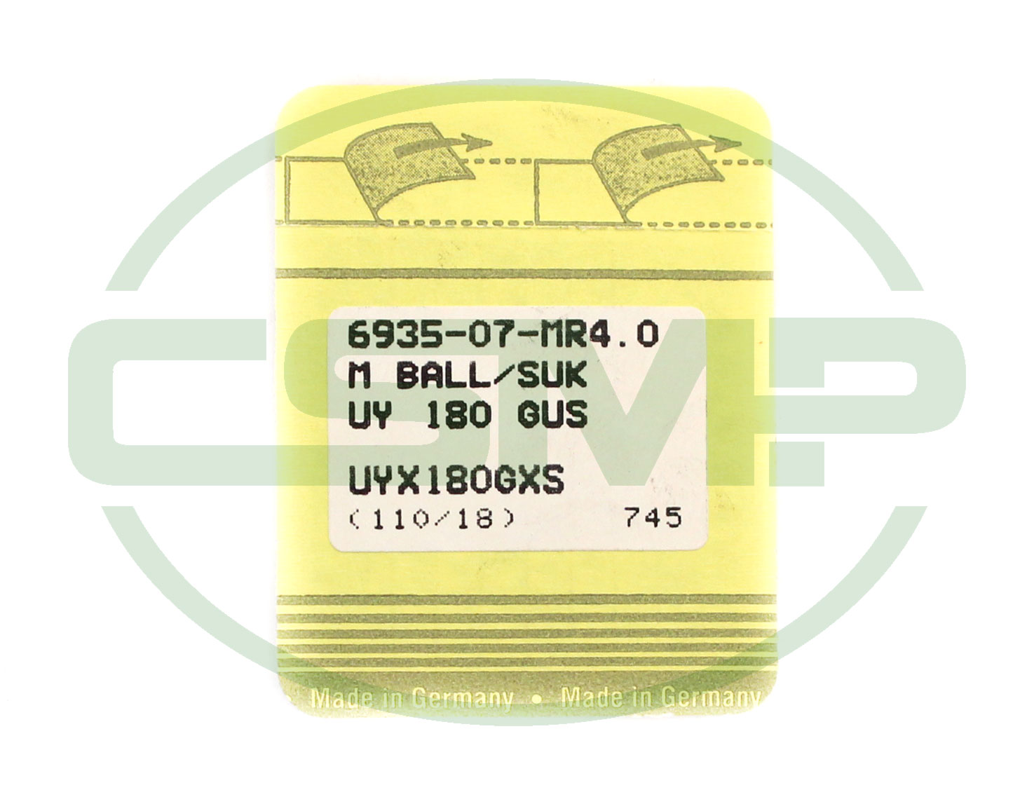 MR4 UY180GUS SIZE 110 PACK OF 10 NEEDLES GROZ BECKERT DISCONTINUED