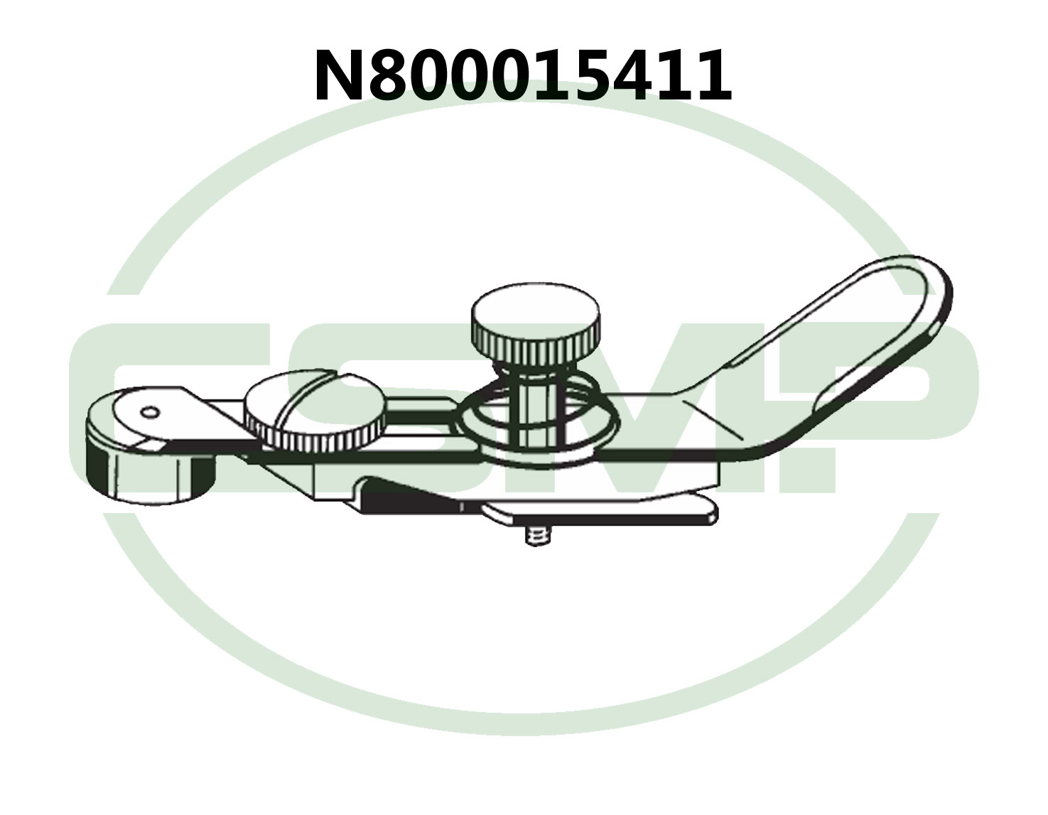 N800015411 ADJUSTABLE GUIDE DURKOPP 69-373 GENUINE