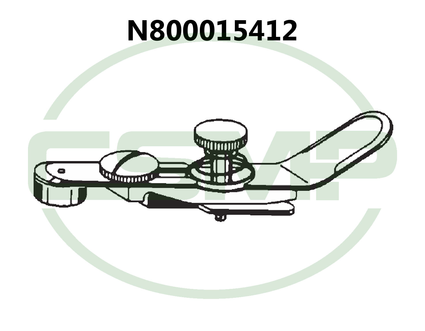 N800015412 ADJUSTABLE GUIDE DURKOPP 269-373 GENUINE
