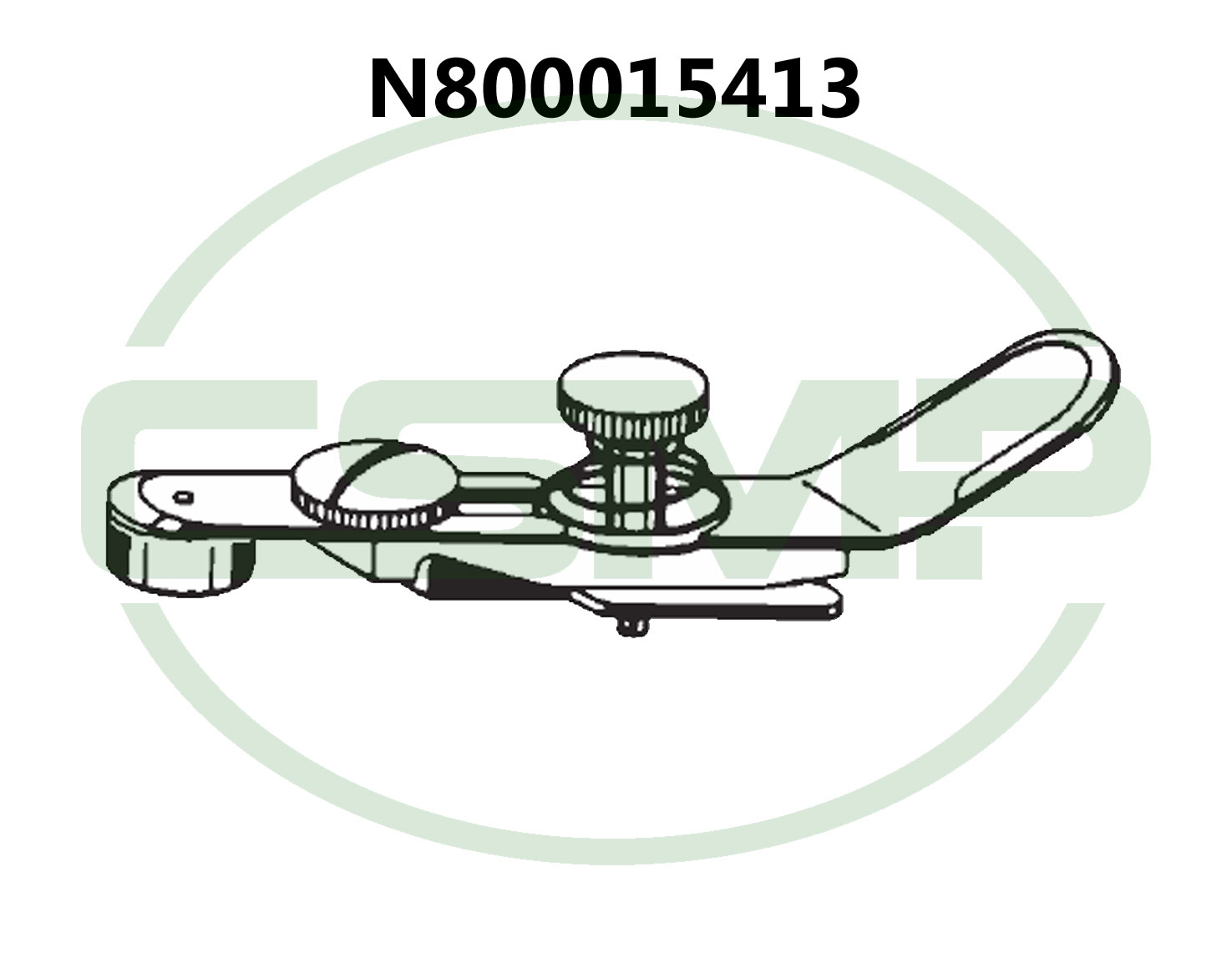 N800015413 ADJUSTABLE GUIDE DURKOPP 69-373H GENUINE