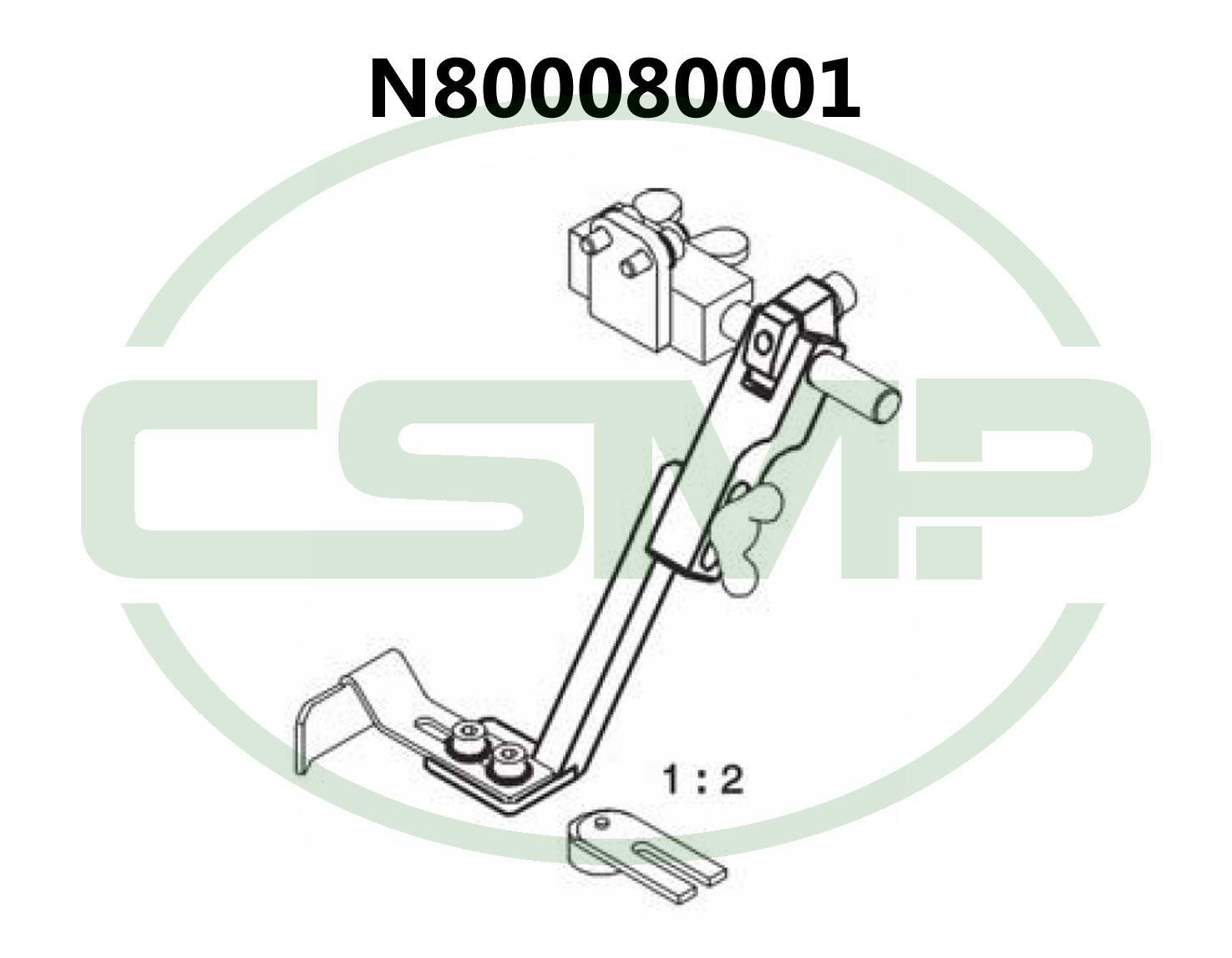 N800080001 EDGE GUIDE DURKOPP 669,867,868,869 GENUINE