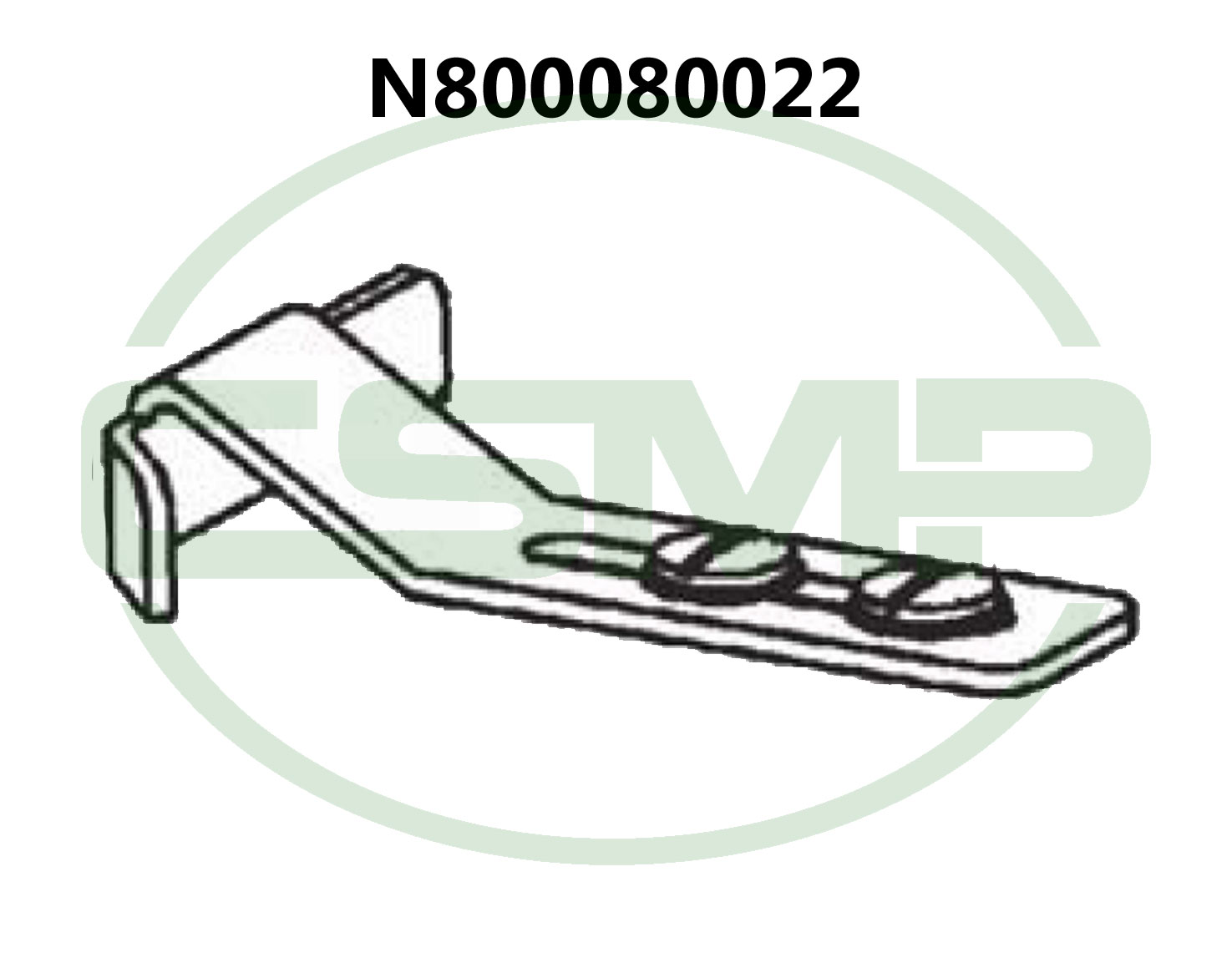 N800080022 EDGE GUIDE DURKOPP 867 GENUINE