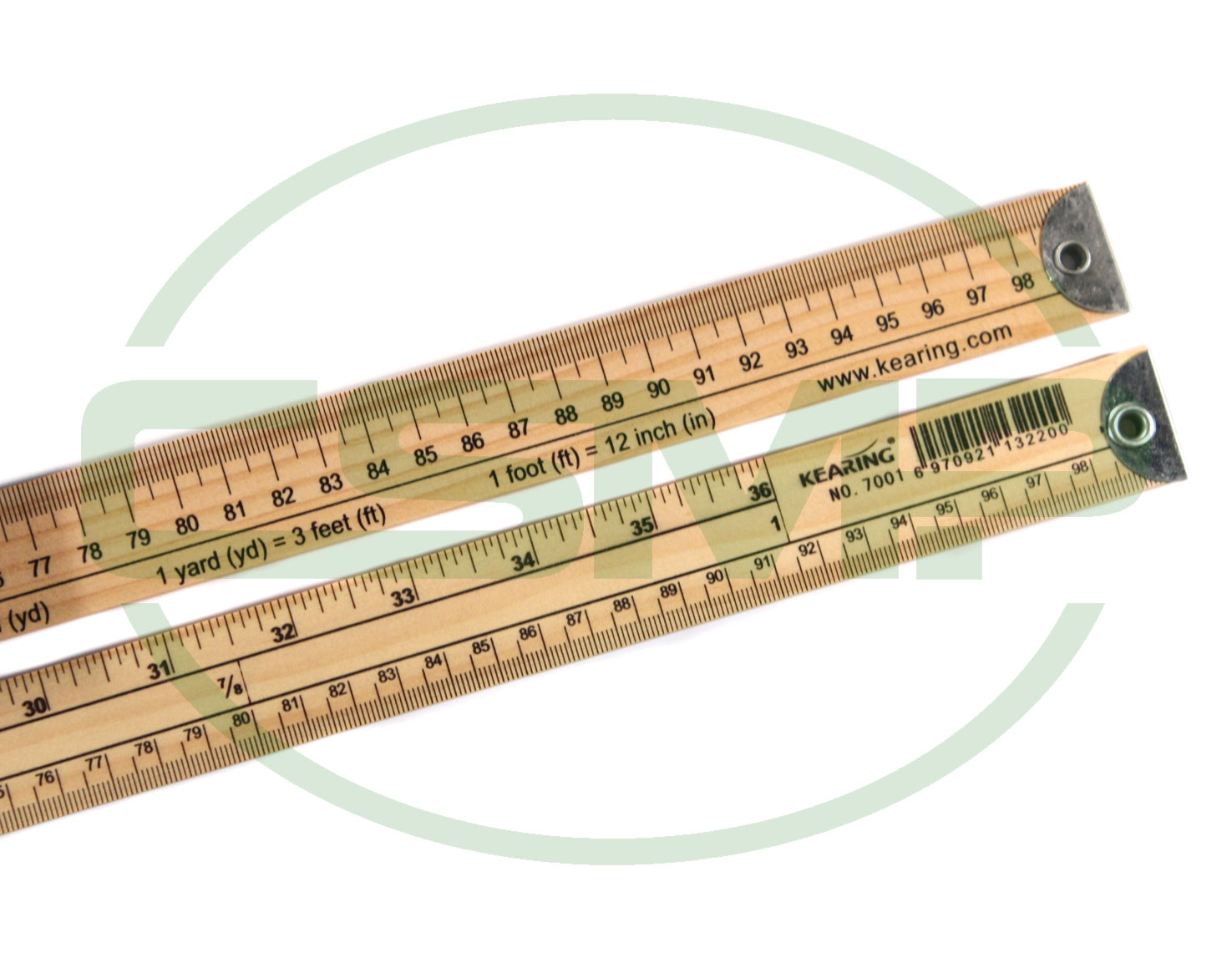 1M WOODEN METER RULE METRIC/IMPERIAL PACK OF 20