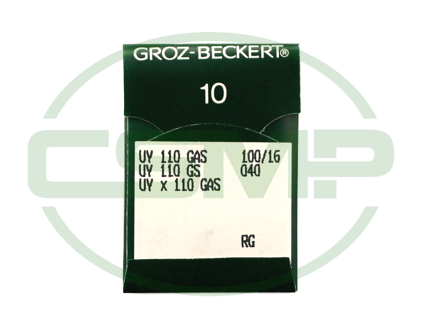 UY110 GAS SIZE 100 PACK OF 10 NEEDLES GROZ BECKERT