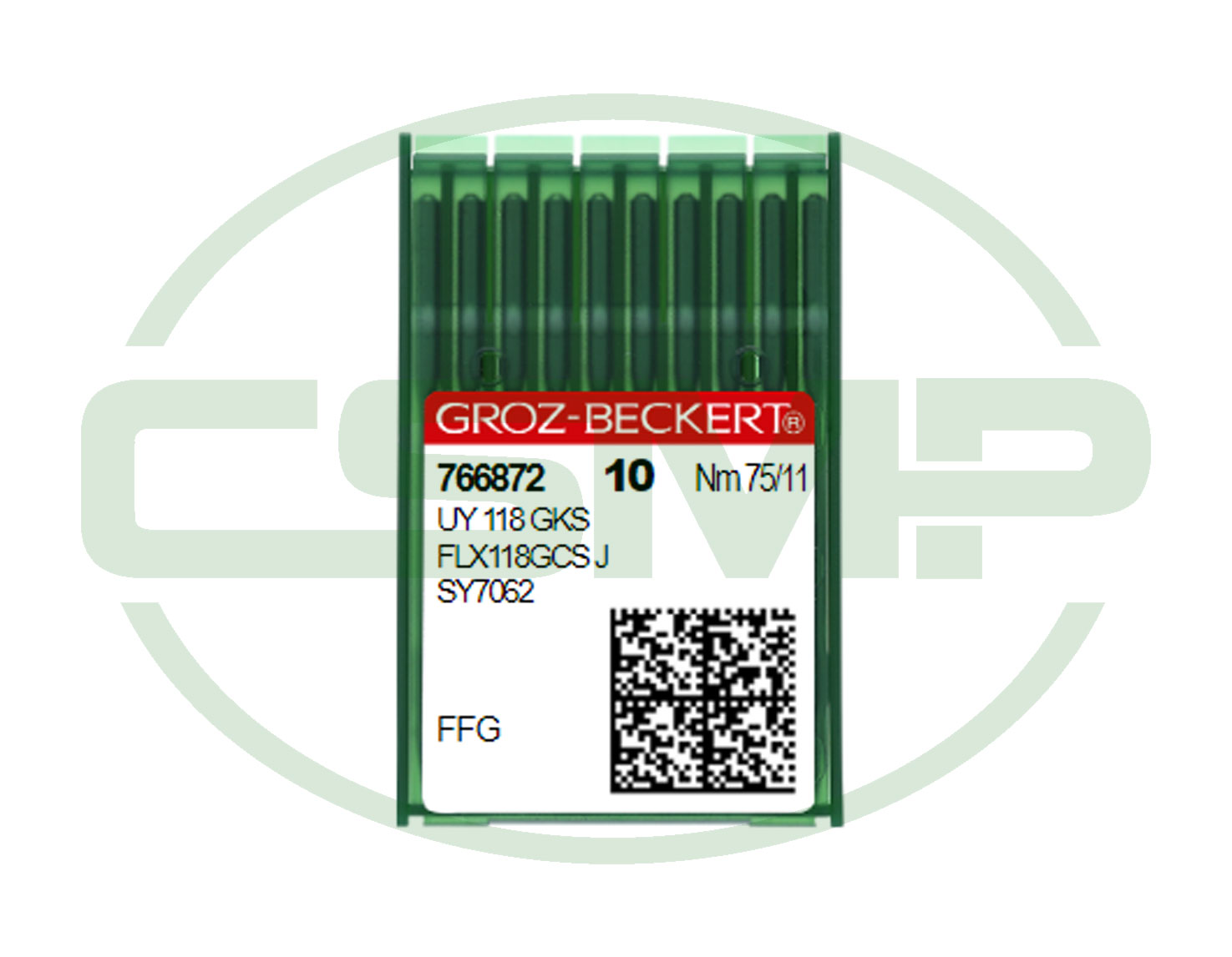 UY118 GKS FFG SIZE 75 PACK OF 10 NEEDLES GROZ BECKERT