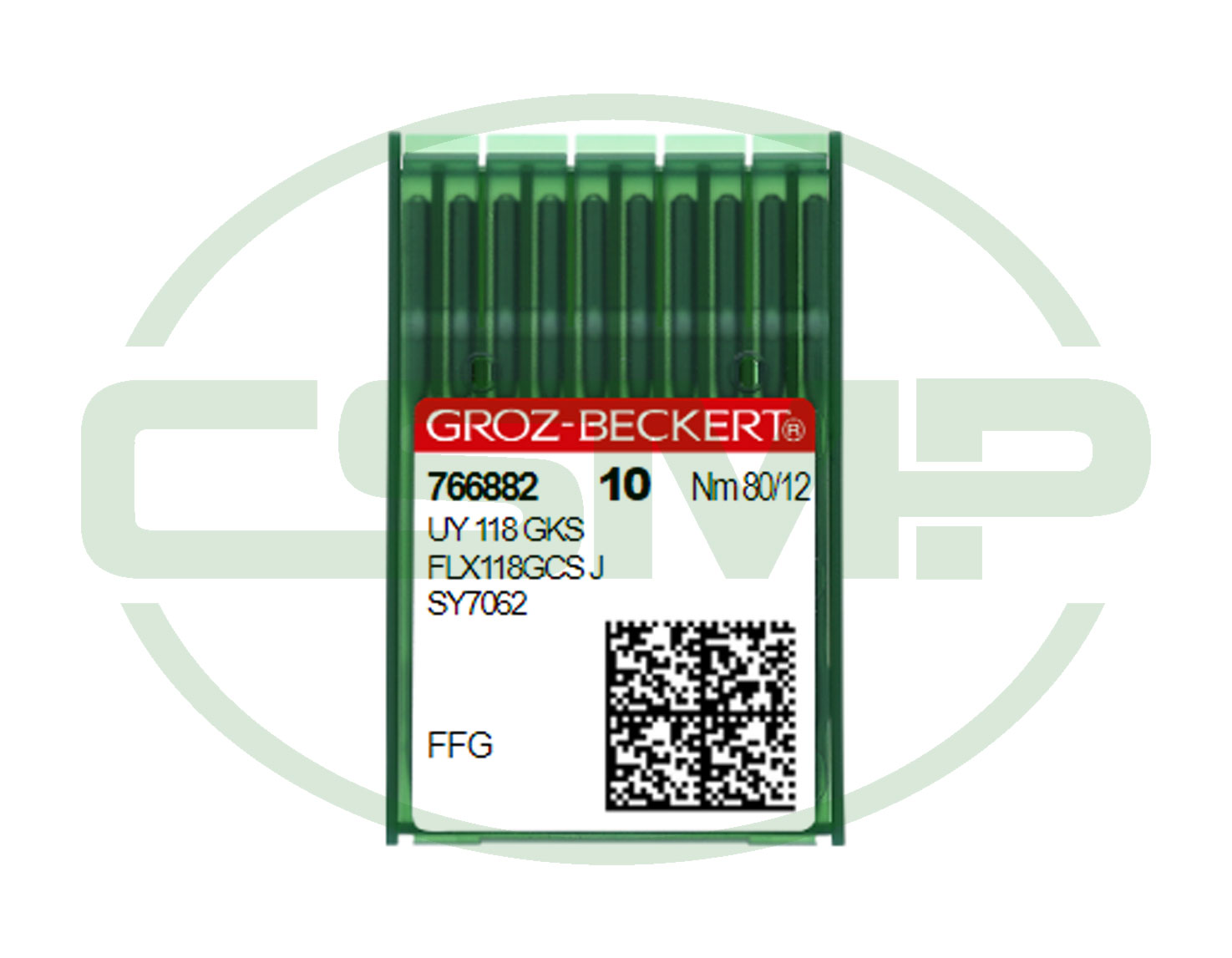 UY118 GKS FFG SIZE 80 PACK OF 10 NEEDLES GROZ BECKERT