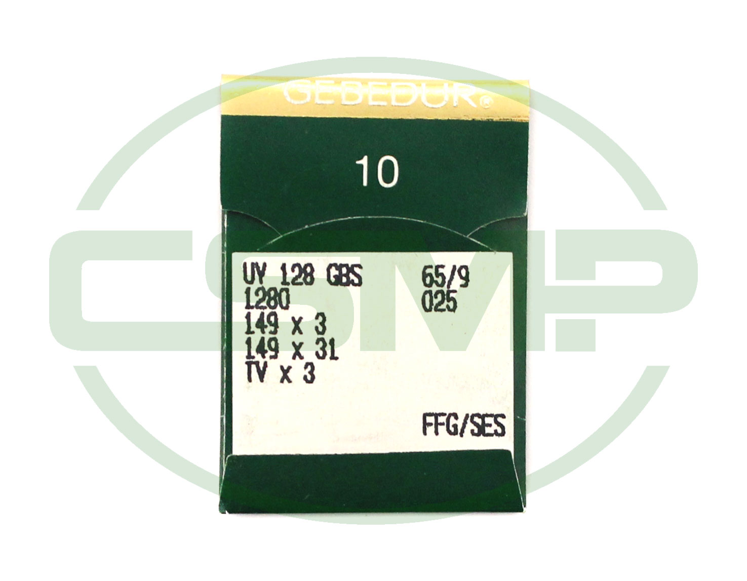 UY128GBS GEBEDUR SIZE 65 PACK OF 10 NEEDLES GROZ BECKERT DISCONTINUED