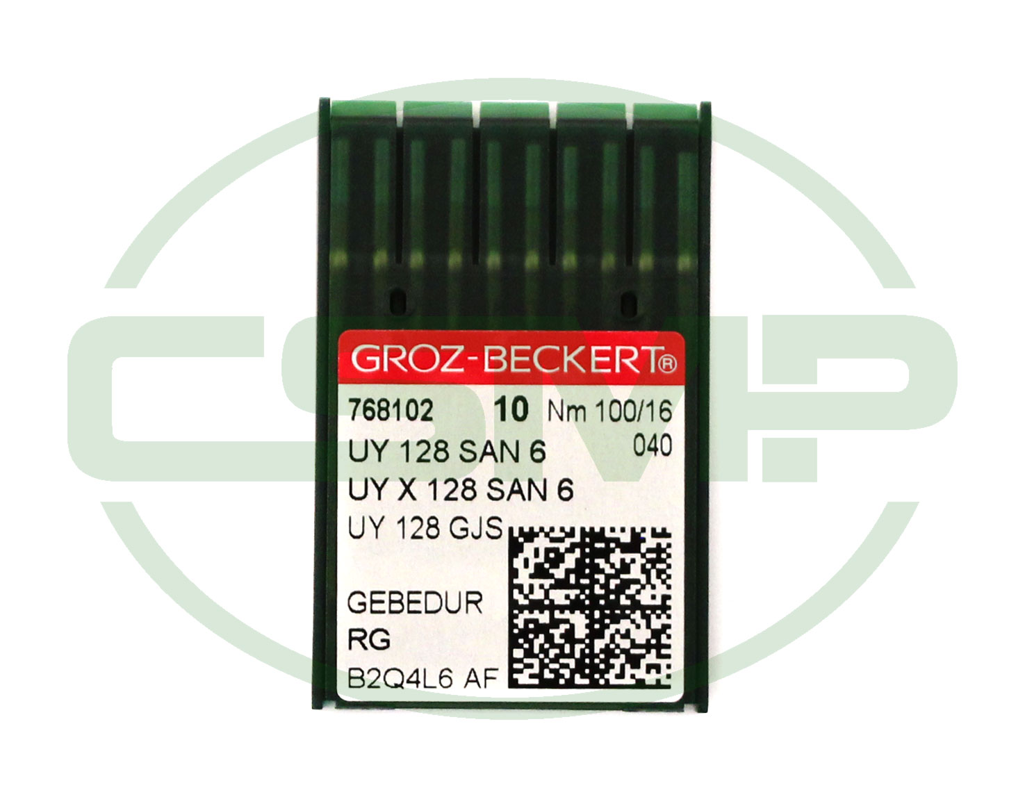 UY128SAN6 GEBEDUR SIZE 100 GB PACK OF 10 NEEDLES