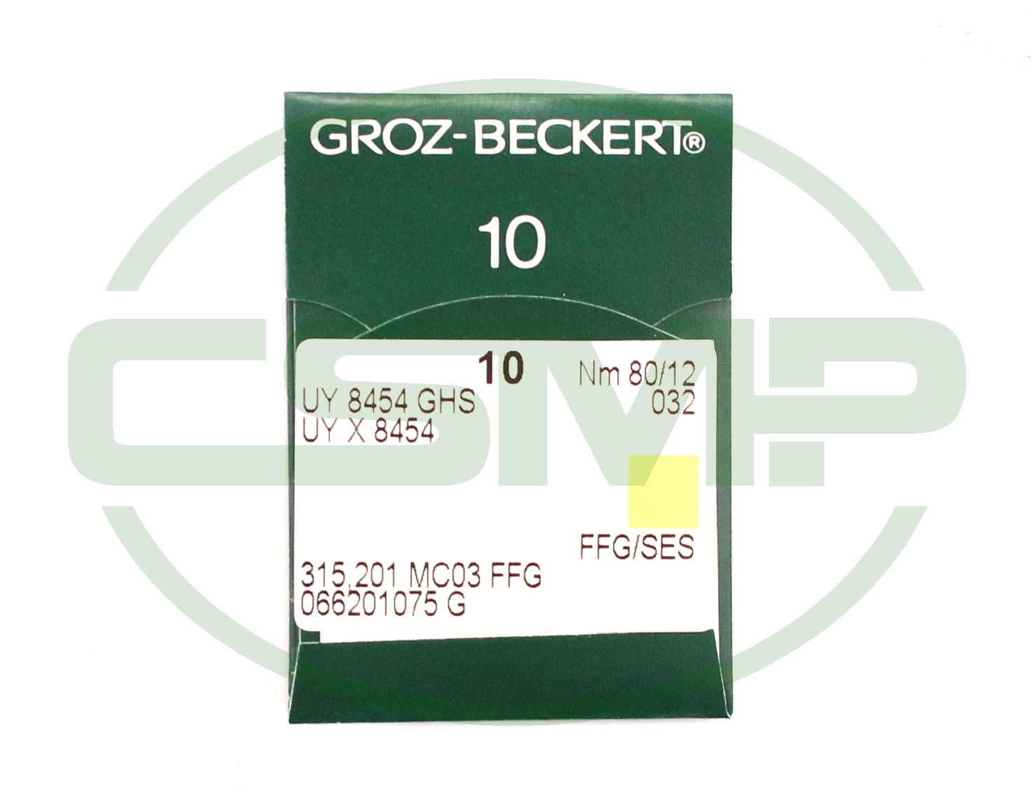 UY8454GAS SES SIZE 80 PACK OF 10 NEEDLES GROZ BECKERT