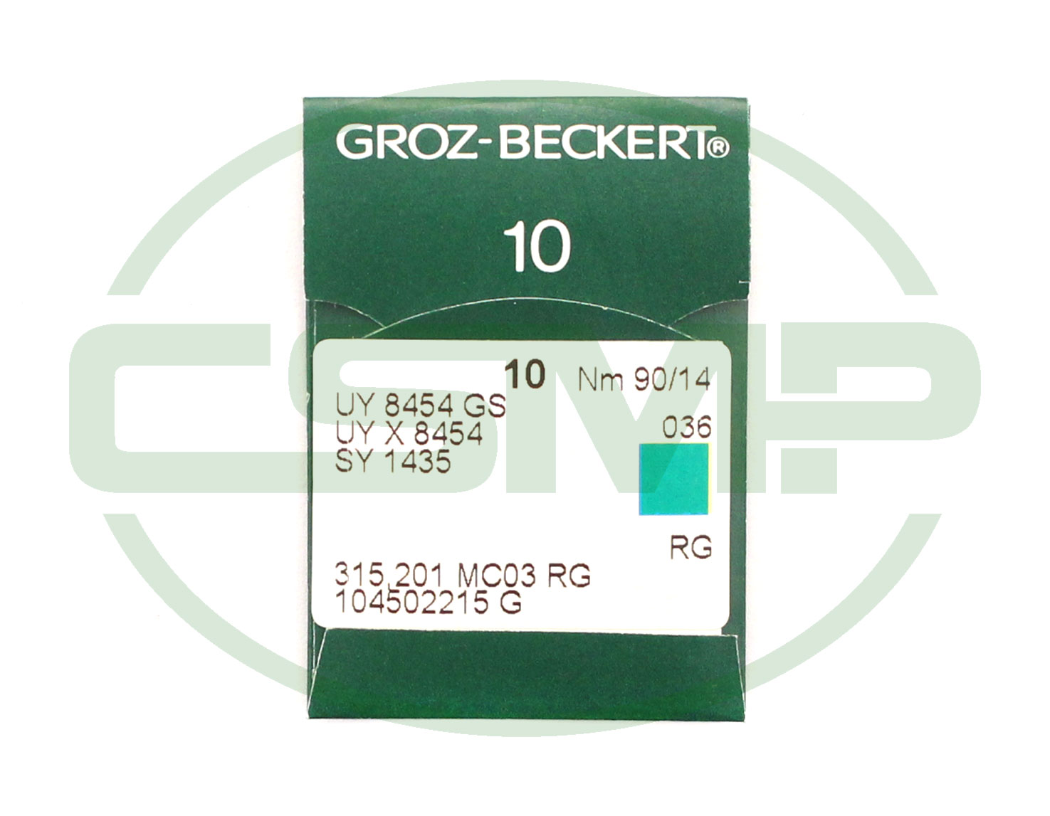 UY8454GAS SIZE 90 PACK OF 10 NEEDLES GROZ BECKERT