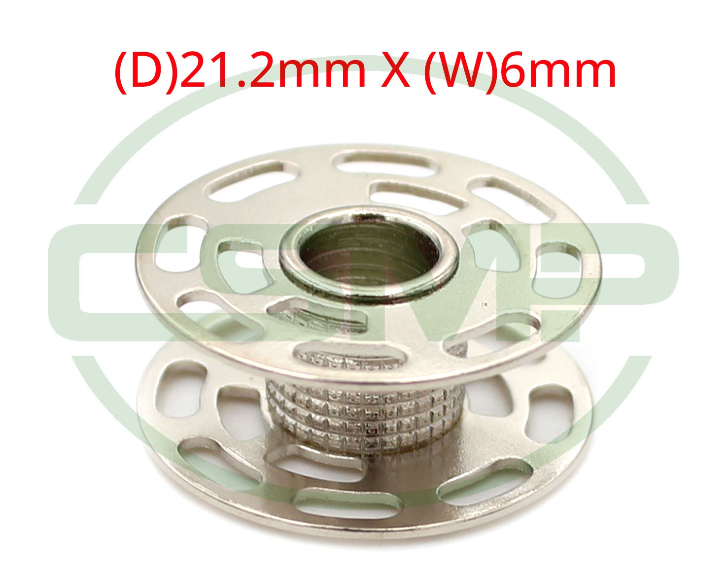 0060265000QW KNURLED BOBBIN BERNINA 21.2 x 6 x 9.2mm