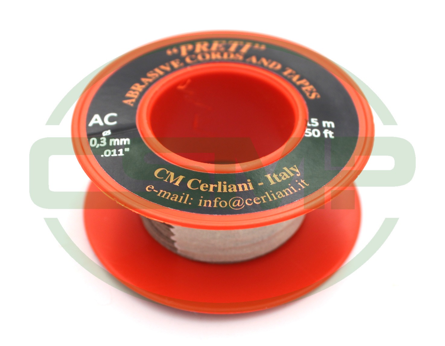 01AC15 0.3MM X 15M 280 GRIT PRETI ABRASIVE CORD