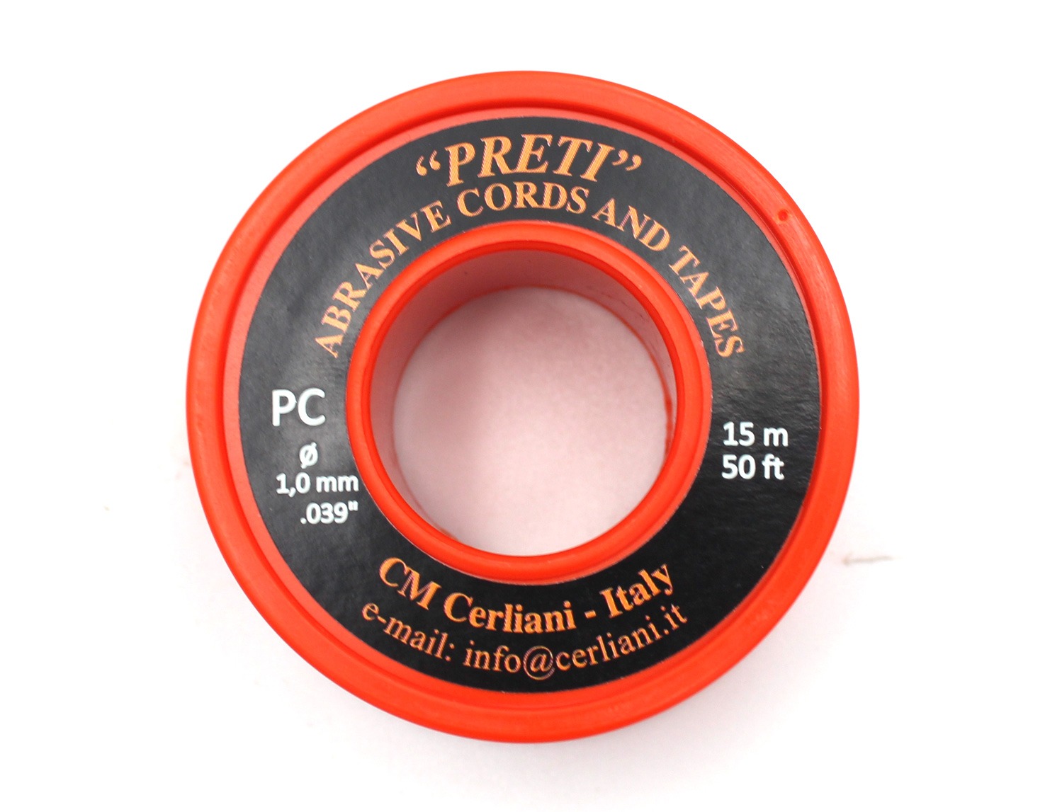 08PC15 1.0MM X 15M 280GRIT PRETI POLISHING CORD