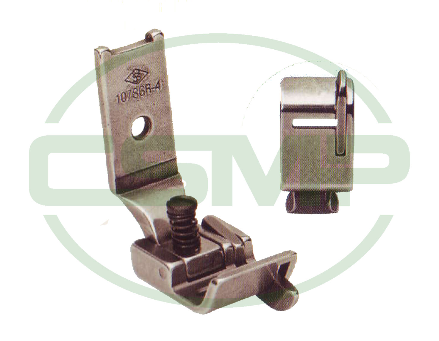 107SGR-4 ZIG ZAG EDGE GUIDE FOOT RIGHT SINGER 457