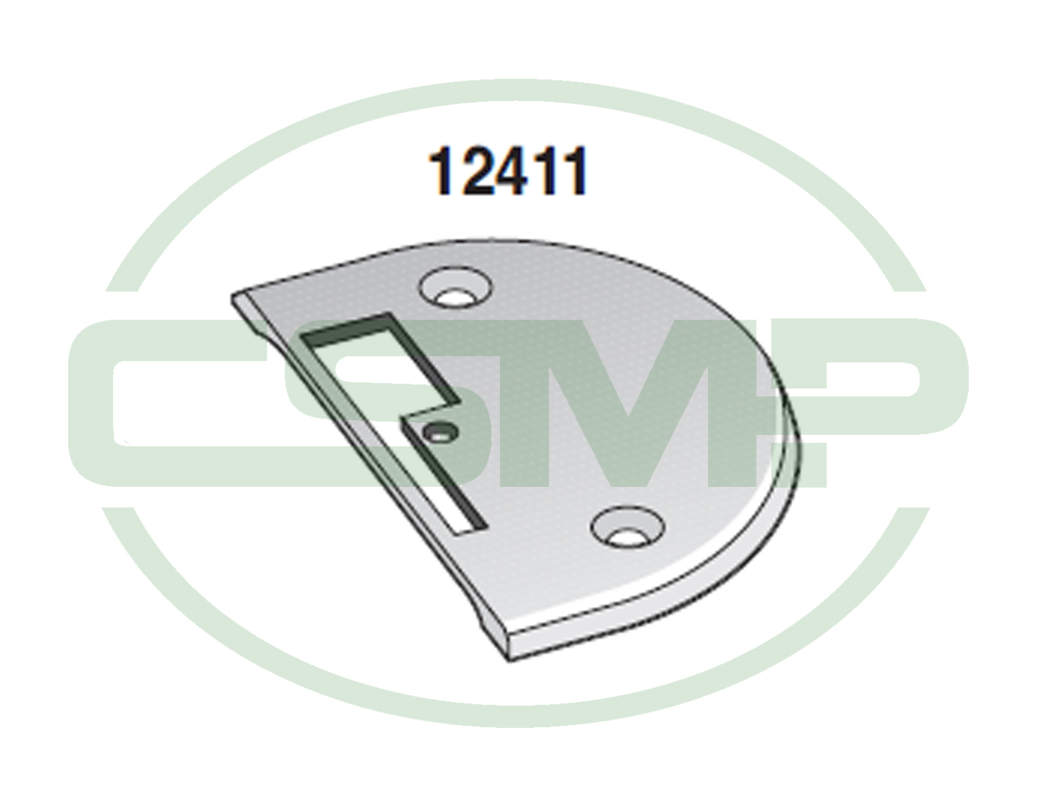 12411 NEEDLE PLATE FOR SUISEI FOLDER