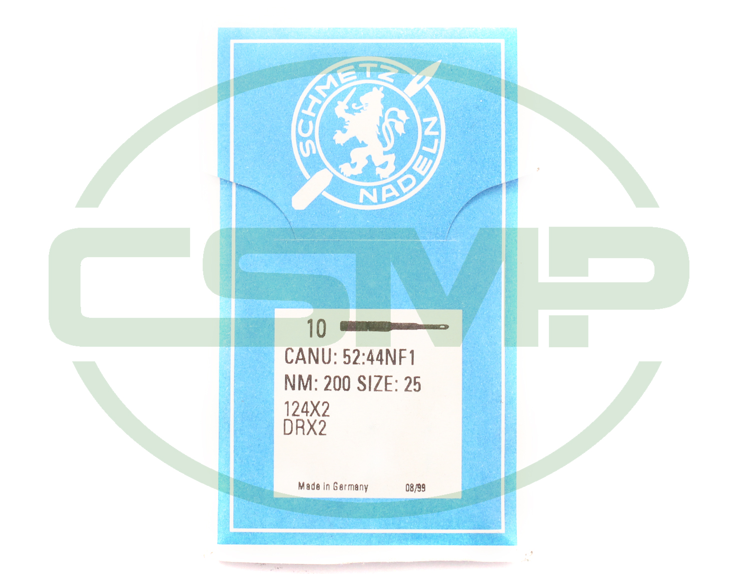 124X2 SIZE 200 PACK OF 10 NEEDLES SCHMETZ