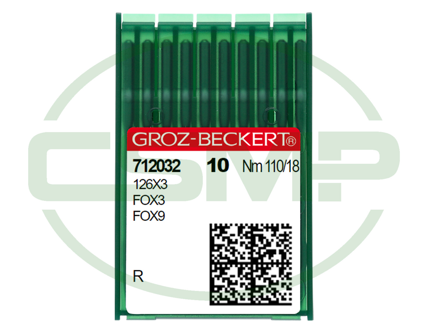 126X1 = 126X3 129X9 SIZE 110 PACK OF 10 NEEDLES GROZ BECKERT