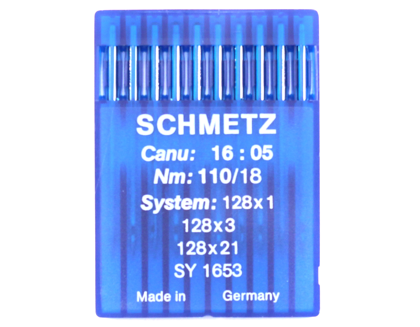 128X1 SIZE 110 PACK OF 10 NEEDLES SCHMETZ DISCONTINUED