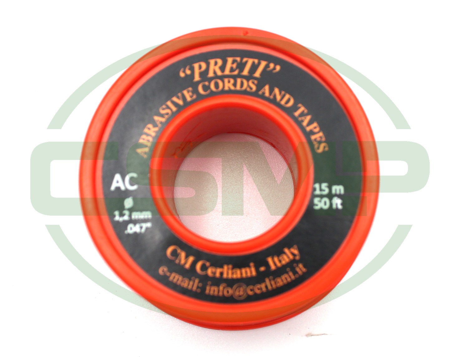 12AC15 1.2MM X 15M 150GRIT PRETI ABRASIVE CORD
