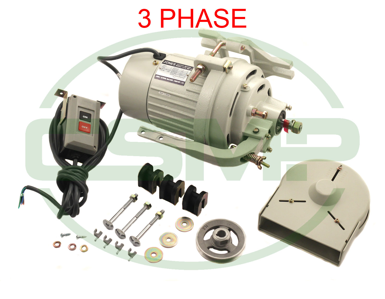 1/2HP3PLS 3PH THREE PHASE LOW SPEED HO HSING CLUTCH MOTOR