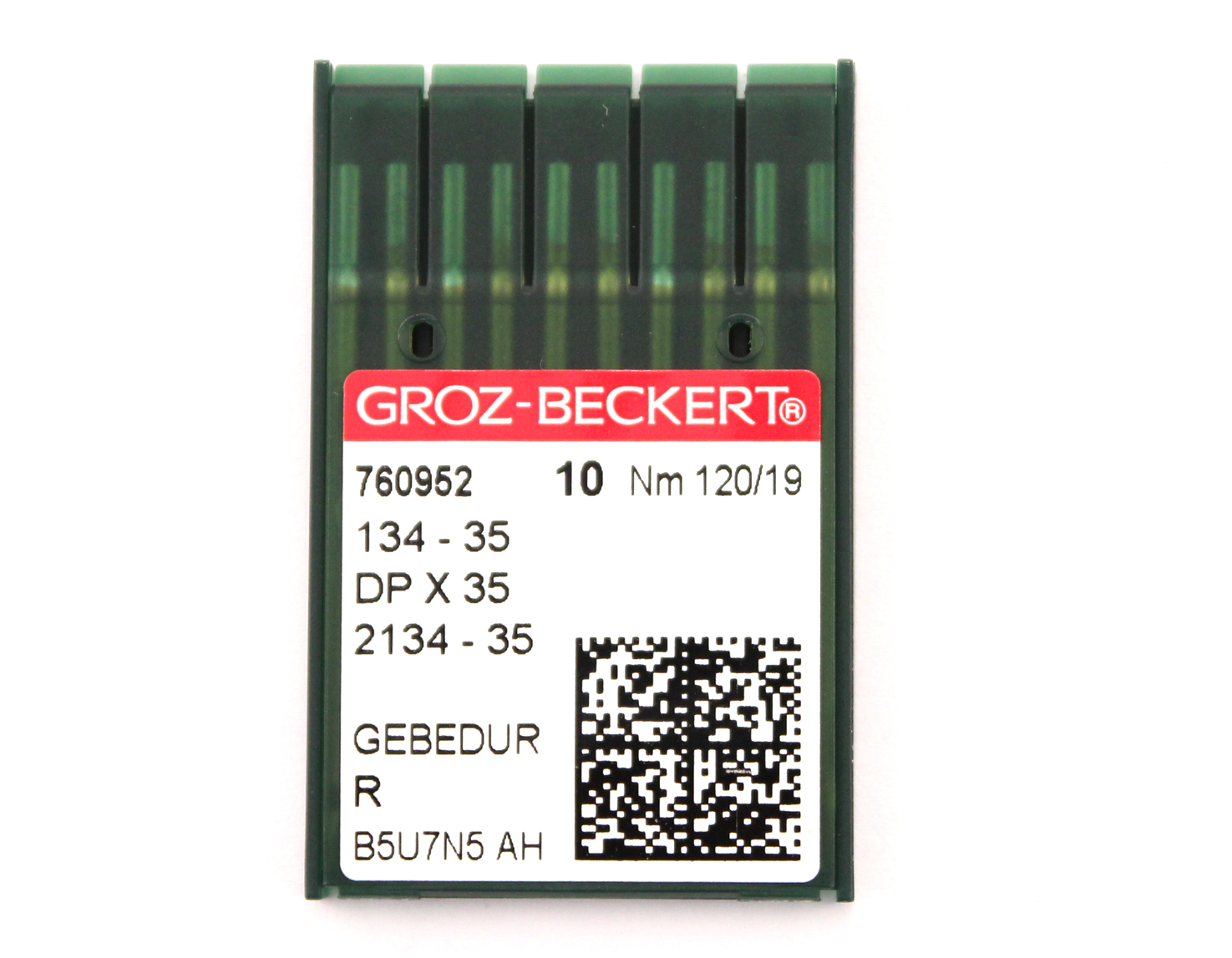 134-35 GEBEDUR SIZE 120 GROZ BECKERT PACK OF 10 NEEDLES