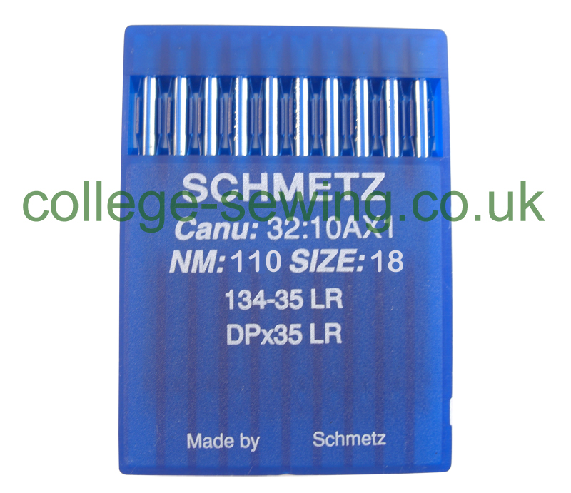 134-35LR SIZE 110 PACK OF 10 NEEDLES SCHMETZ
