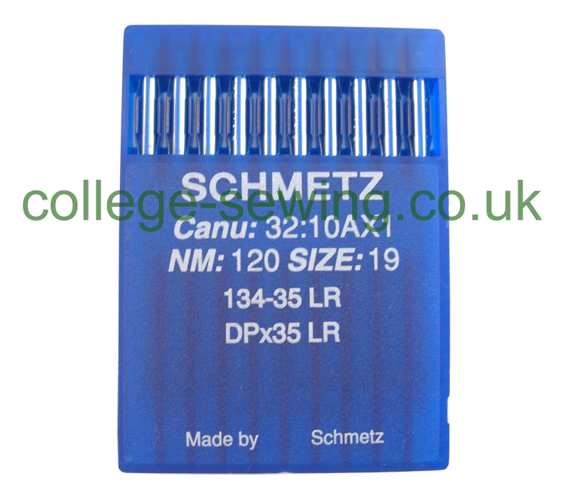 134-35LR SIZE 120 PACK OF 10 NEEDLES SCHMETZ