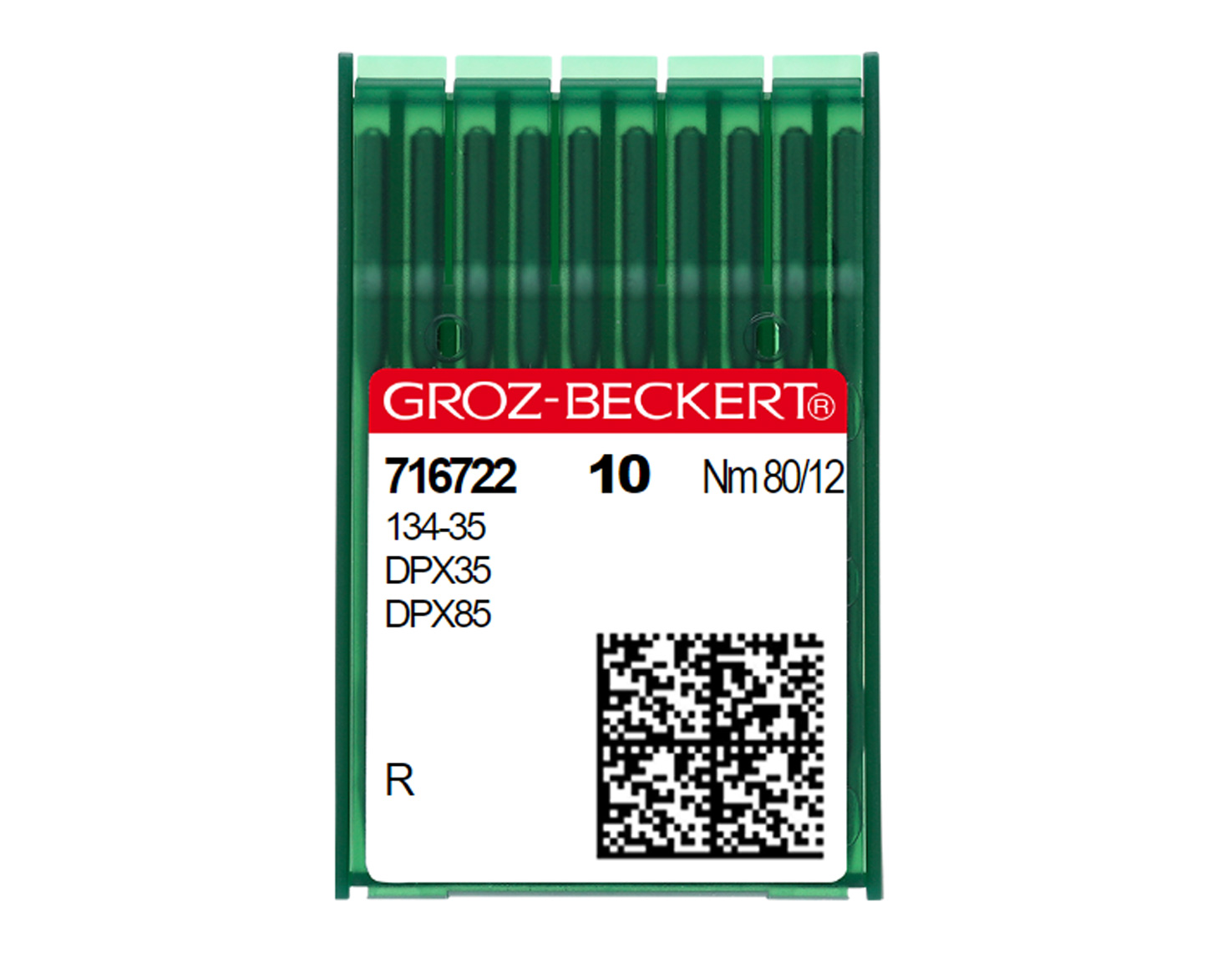 134-35R SIZE 80 PACK OF 10 NEEDLES GROZ BECKERT