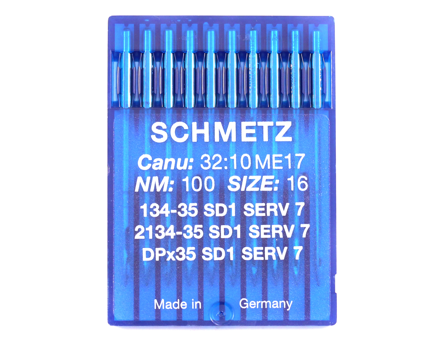134-35SD1SERV7 SIZE 100 PACK OF 10 NEEDLES SCHMETZ