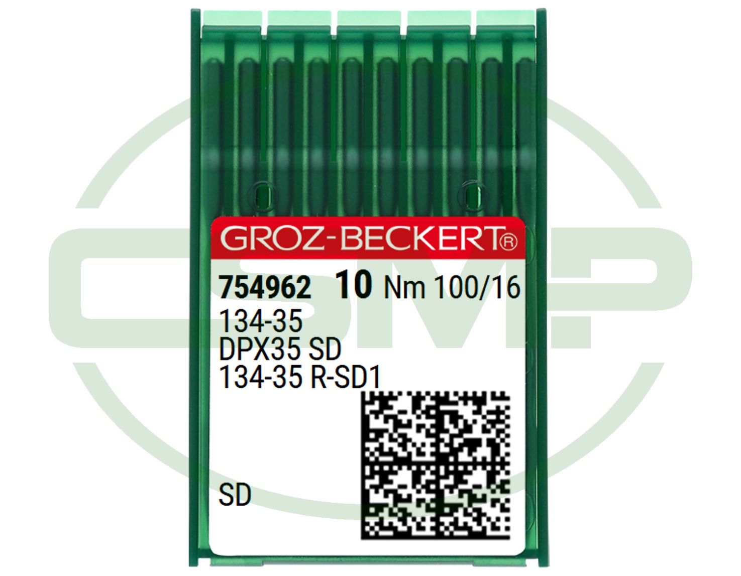 134-35SD1 SIZE 100 PACK OF 10 NEEDLES GROZ BECKERT
