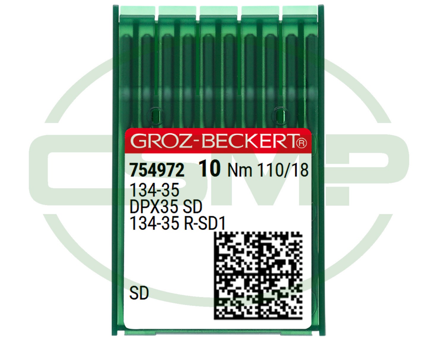 134-35SD1 SIZE 110 PACK OF 10 NEEDLES GROZ BECKERT