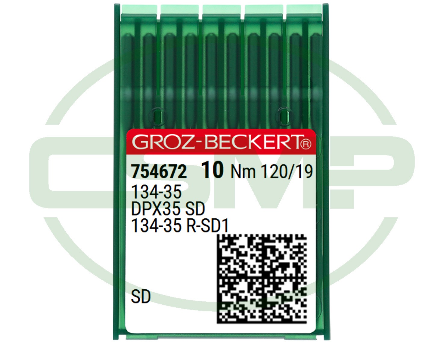 134-35SD1 SIZE 120 PACK OF 10 NEEDLES GROZ BECKERT