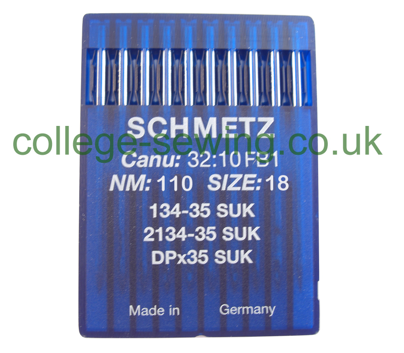 134-35 SUK SIZE 110 PACK OF 10 NEEDLES SCHMETZ