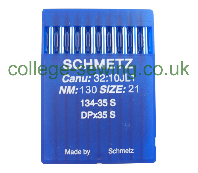 134-35S SIZE 130 PACK OF 10 NEEDLES SCHMETZ