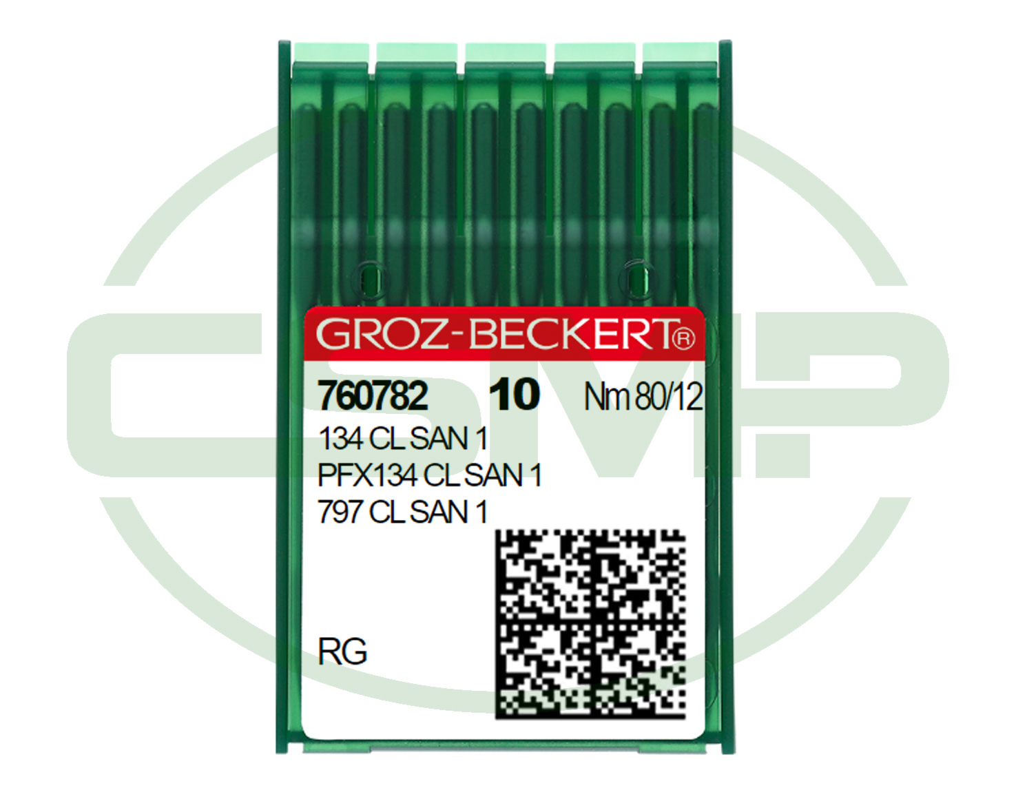 134CL SAN1 SIZE 80 GROZ BECKERT PACK OF 10 NEEDLES DISCONTINUED