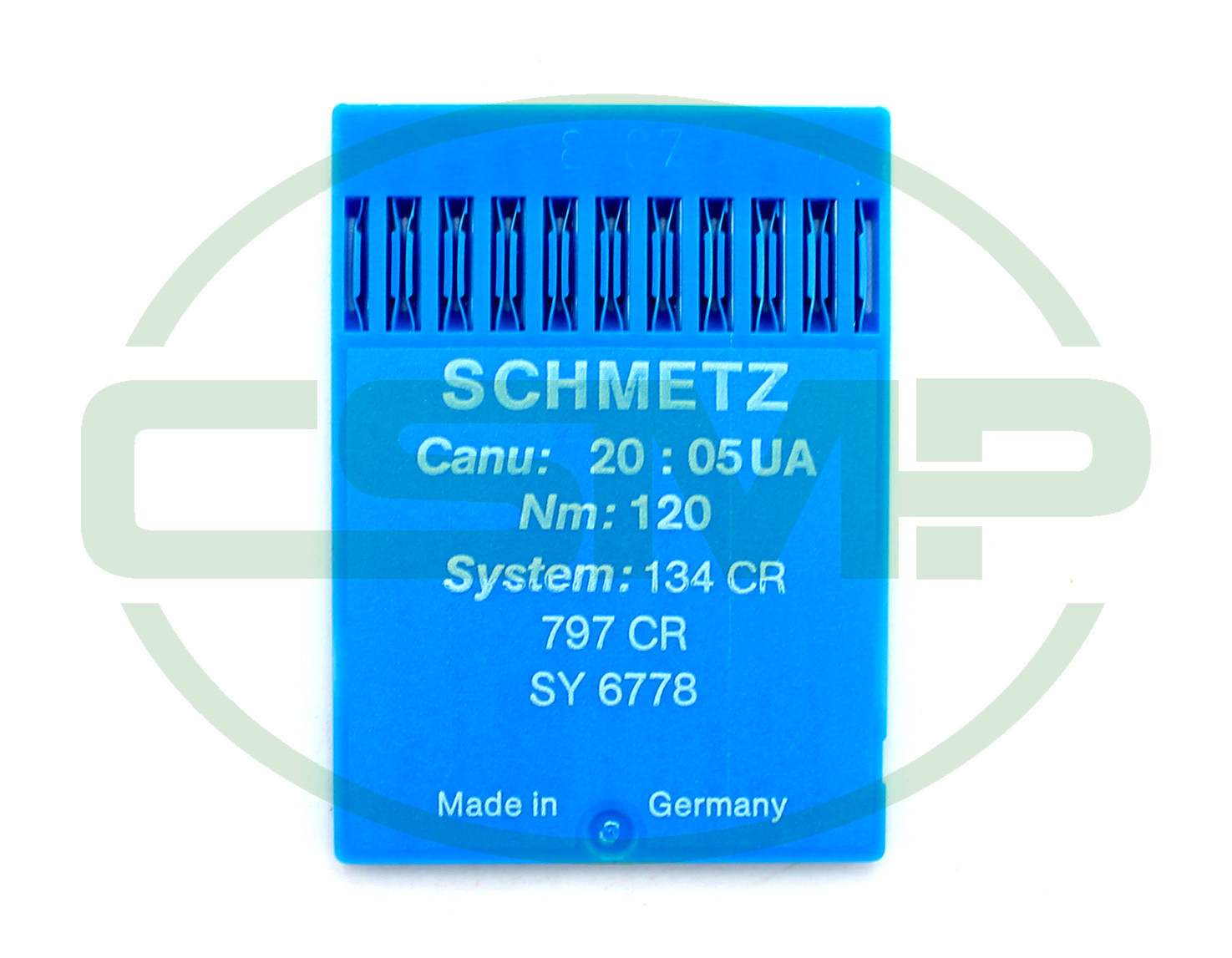 134CR SIZE 120 PACK OF 10 NEEDLES SCHMETZ