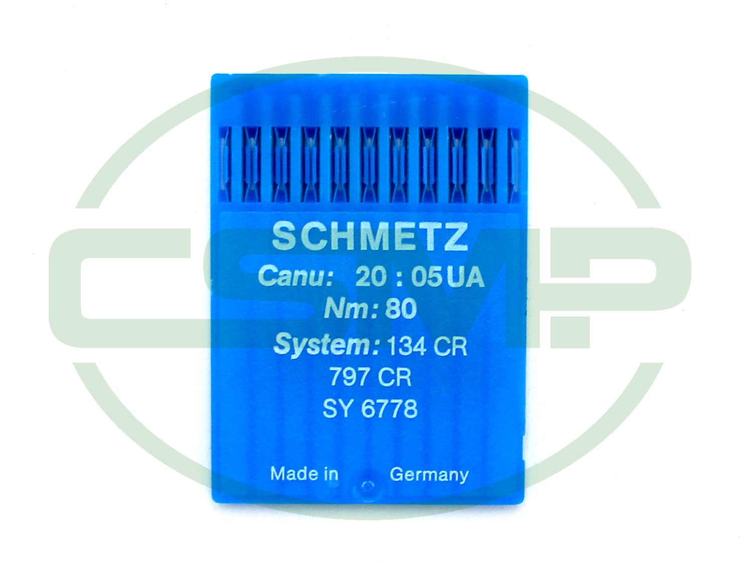 134CR SIZE 80 PACK OF 10 NEEDLES SCHMETZ
