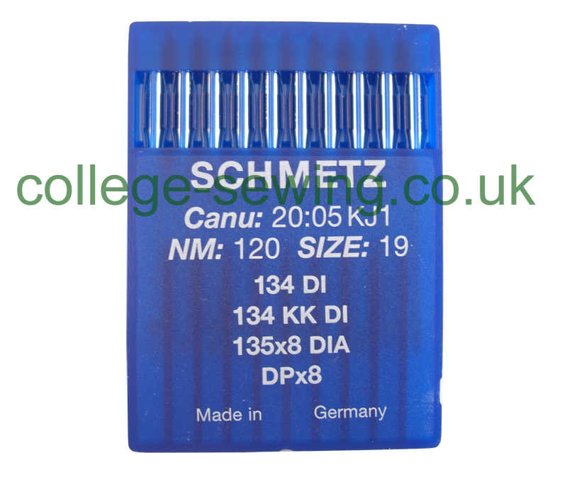 134DI SIZE 120 PACK OF 10 NEEDLES SCHMETZ