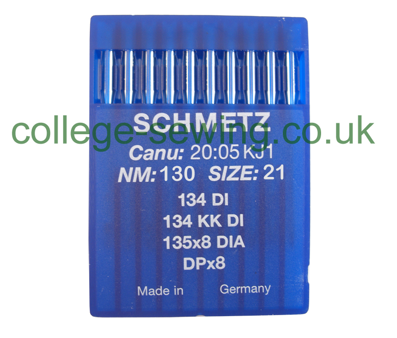 134DI SIZE 130 PACK OF 10 NEEDLES SCHMETZ