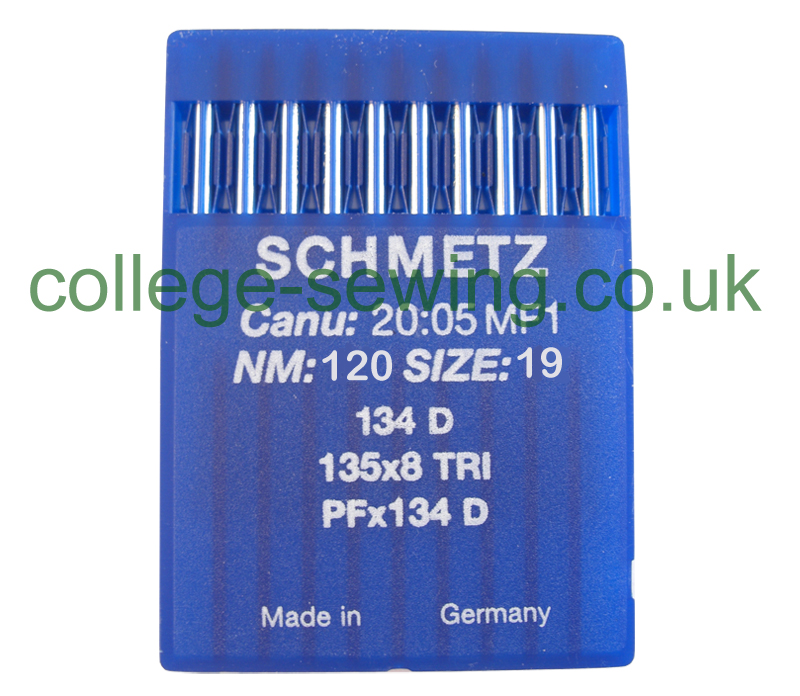 134D SIZE 120 PACK OF 10 NEEDLES SCHMETZ