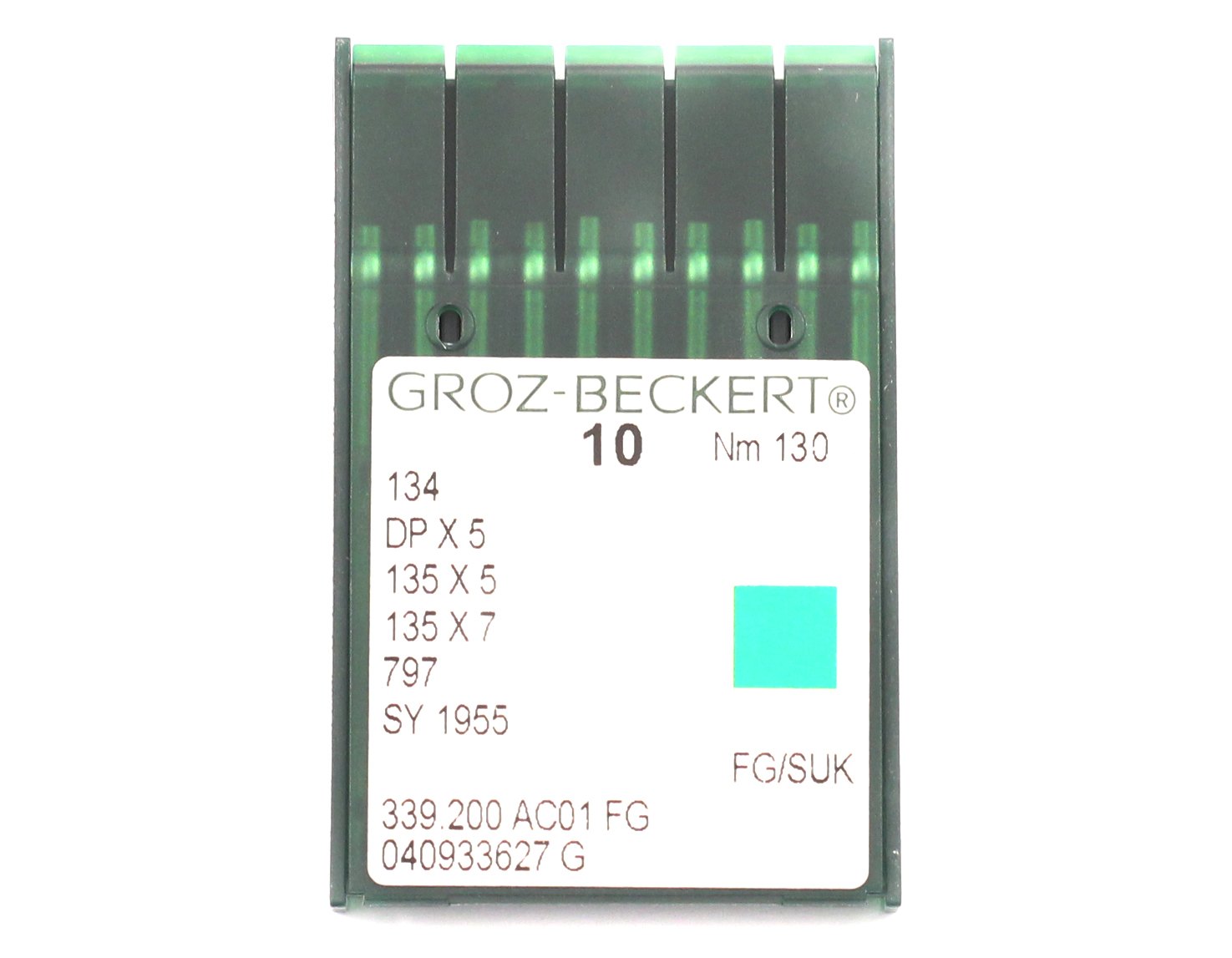 134 FG SUK SIZE 130 GROZ BECKERT PACK OF 10 NEEDLES