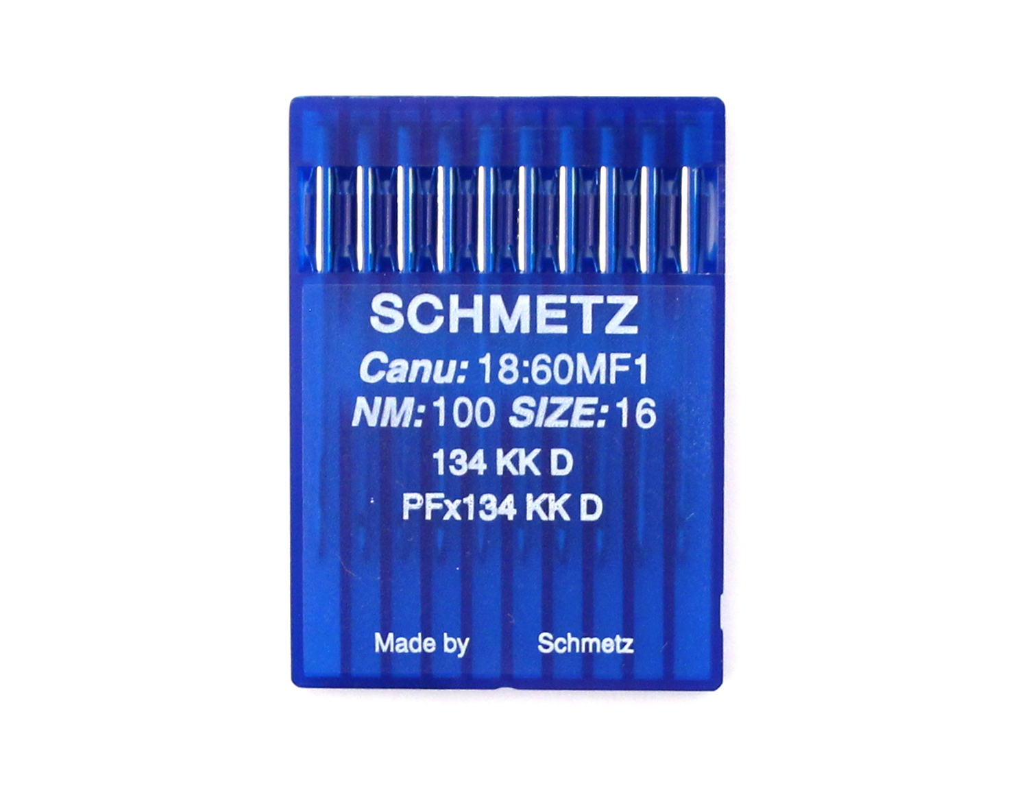 134KKD SIZE 100 PACK OF 10 NEEDLES SCHMETZ