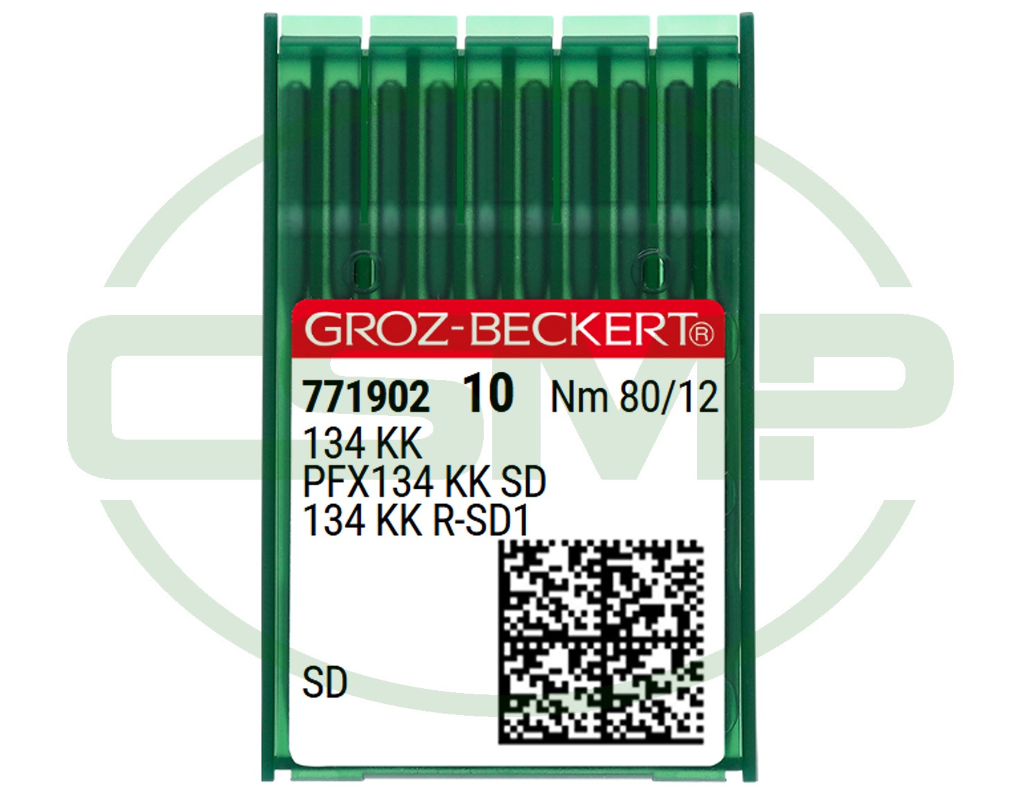 134 KK SD SIZE 80 PACK OF 10 NEEDLES GROZ BECKERT
