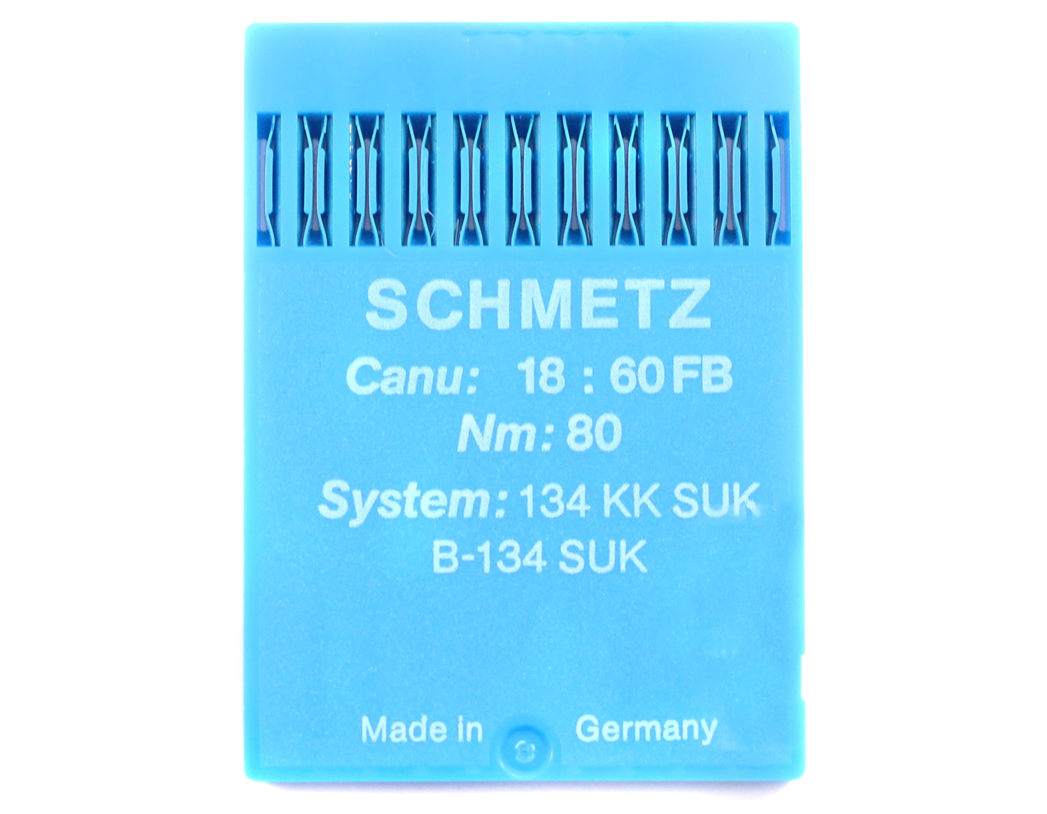 134KK SUK SIZE 80 PACK OF 10 NEEDLES SCHMETZ