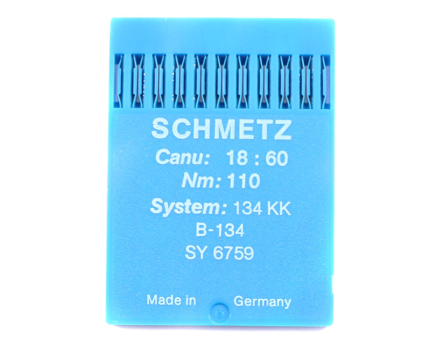 134KK SIZE 110 PACK OF 10 NEEDLES SCHMETZ